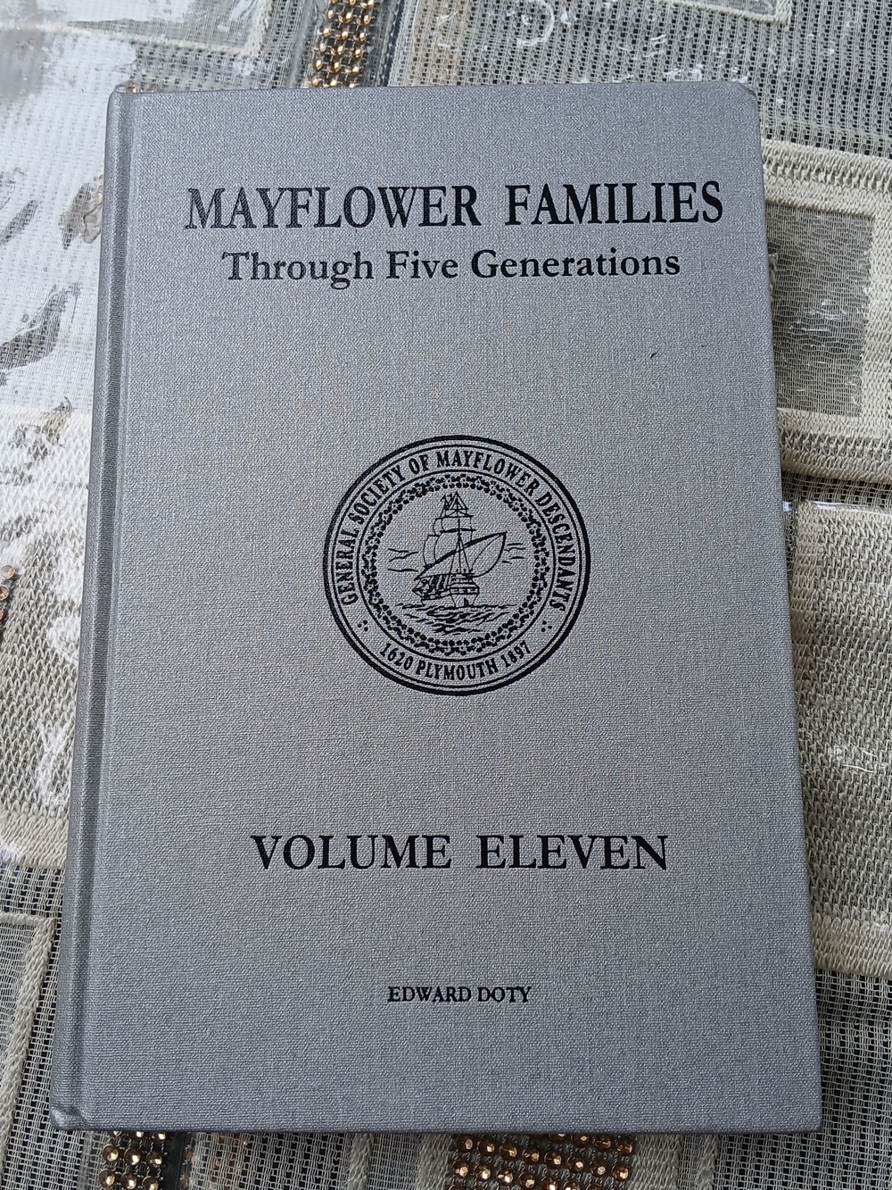 Mayflower Families Through Five Generations, Vol. 11, Part 2 Edward Doty 1996 HC